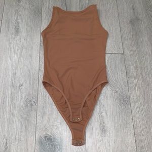 Beige Bodysuit